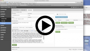 Adding Artist Bio to CMS